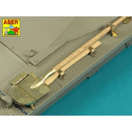 Pz.Kpfw. I, Ausf.A/B (Sd.Kfz. 101) Tool & Equipment holders, 1/16 -...