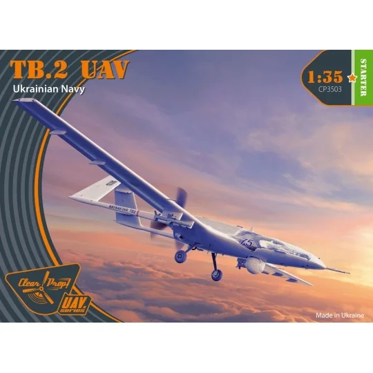 TB.2 UAV UKRAINIAN NAVY, 1/35 - Clear Prop Models CP3503
