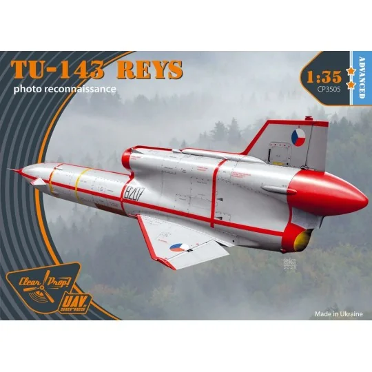 Tu-143 Reys photo reconnaissance, 1/35 - Clear Prop Models CP3505