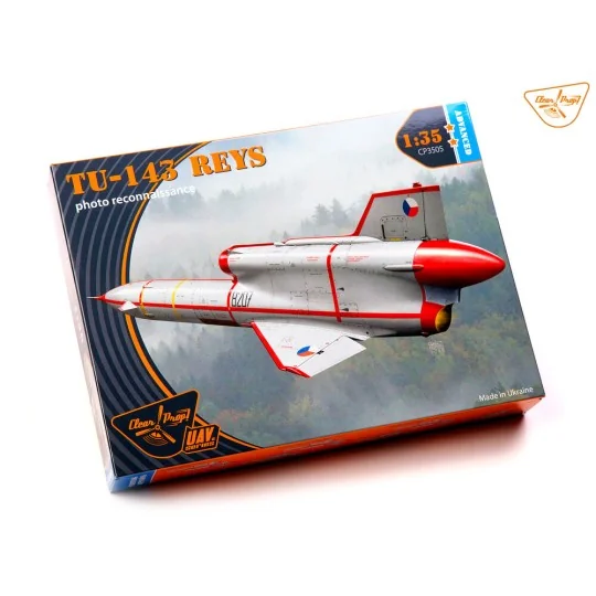Tu-143 Reys photo reconnaissance, 1/35 - Clear Prop Models CP3505