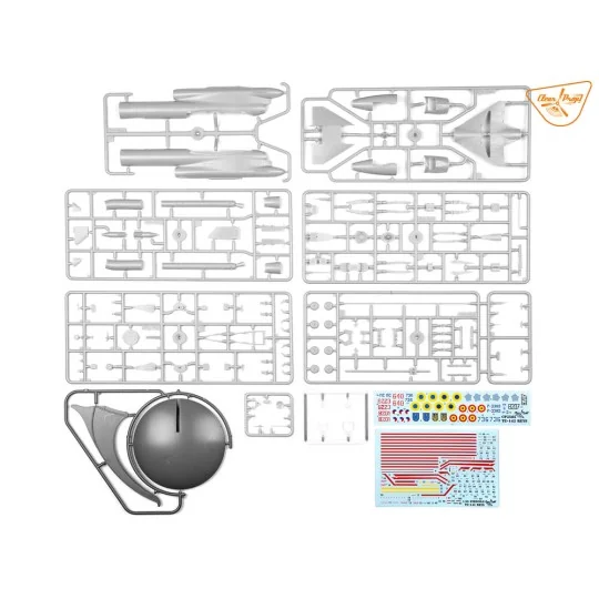 Tu-143 Reys photo reconnaissance, 1/35 - Clear Prop Models CP3505