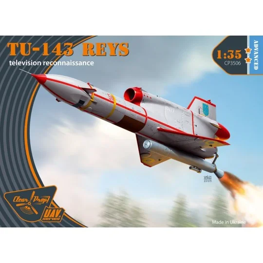 Tu-143 Reys television reconnaissance, 1/35 - Clear Prop Models CP3506