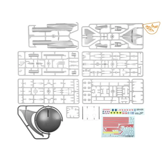 Tu-143 Reys television reconnaissance, 1/35 - Clear Prop Models CP3506