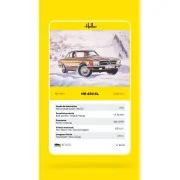 MB 450 SL, 1/43 - Heller 80171 MB 450 SL, 1/43 - Heller 80171