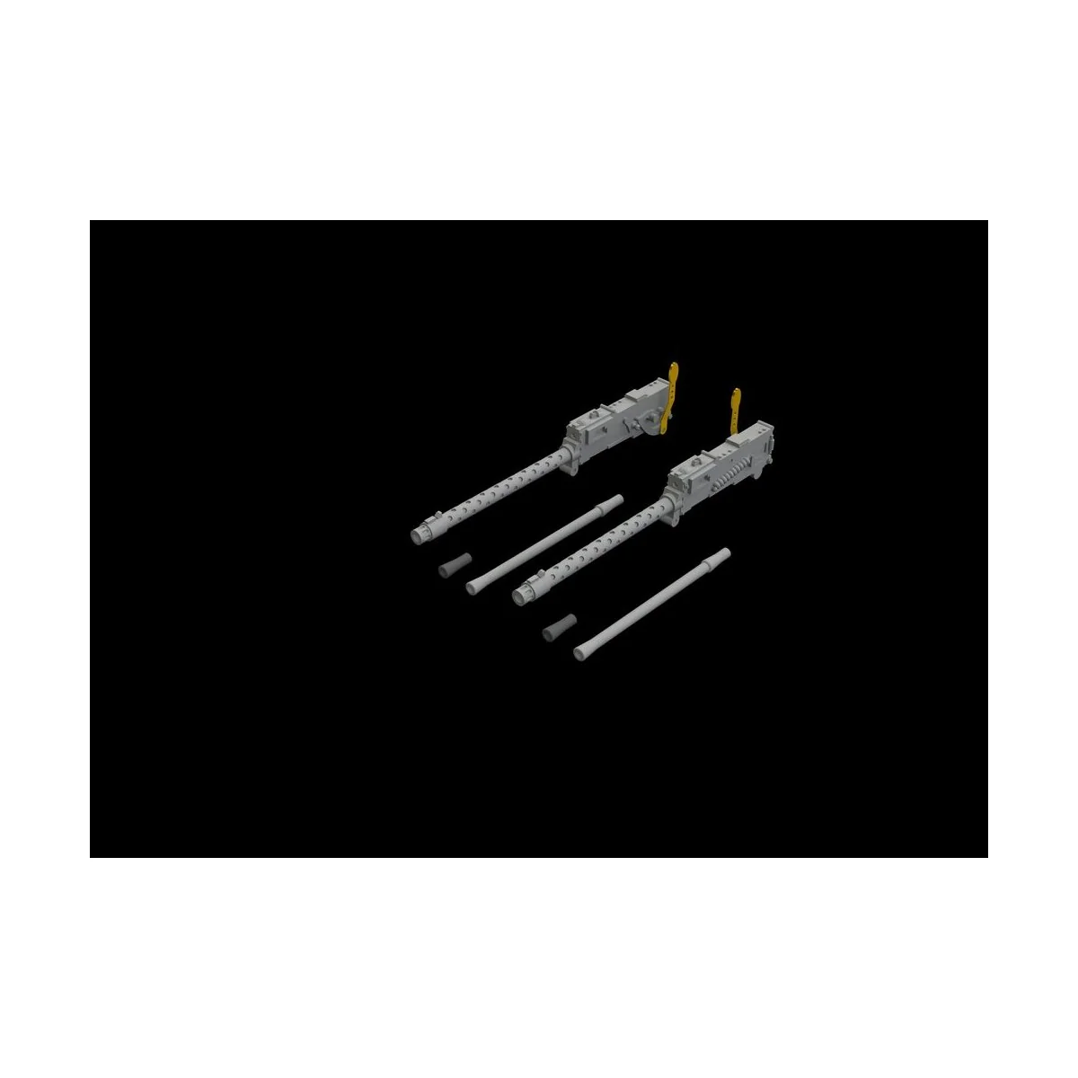 A6M3 cannon barrels & cockpit guns PRINT for EDUARD - Eduard Access...