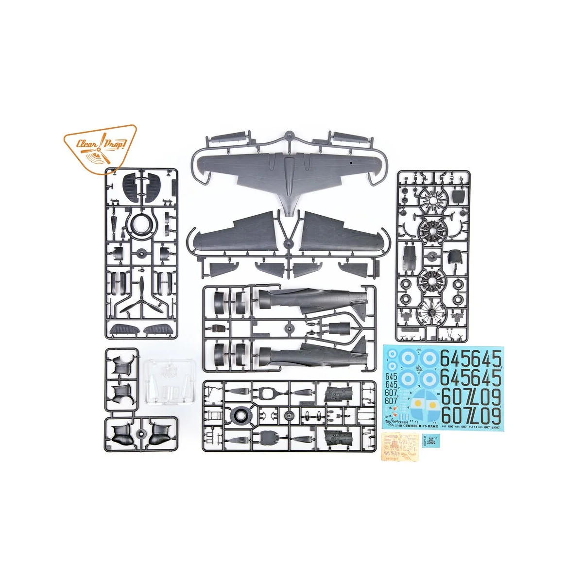 H-75O Hawk, 1/48 - Clear Prop Models CP4803