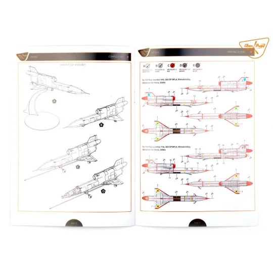 Tu-143 Reys photo reconnaissance, 1/35 - Clear Prop Models CP3505