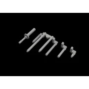 P-38J gun barrels PRINT for TAMIYA - Eduard Accessories 648789