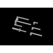 P-38J gun barrels PRINT for TAMIYA - Eduard Accessories 648789