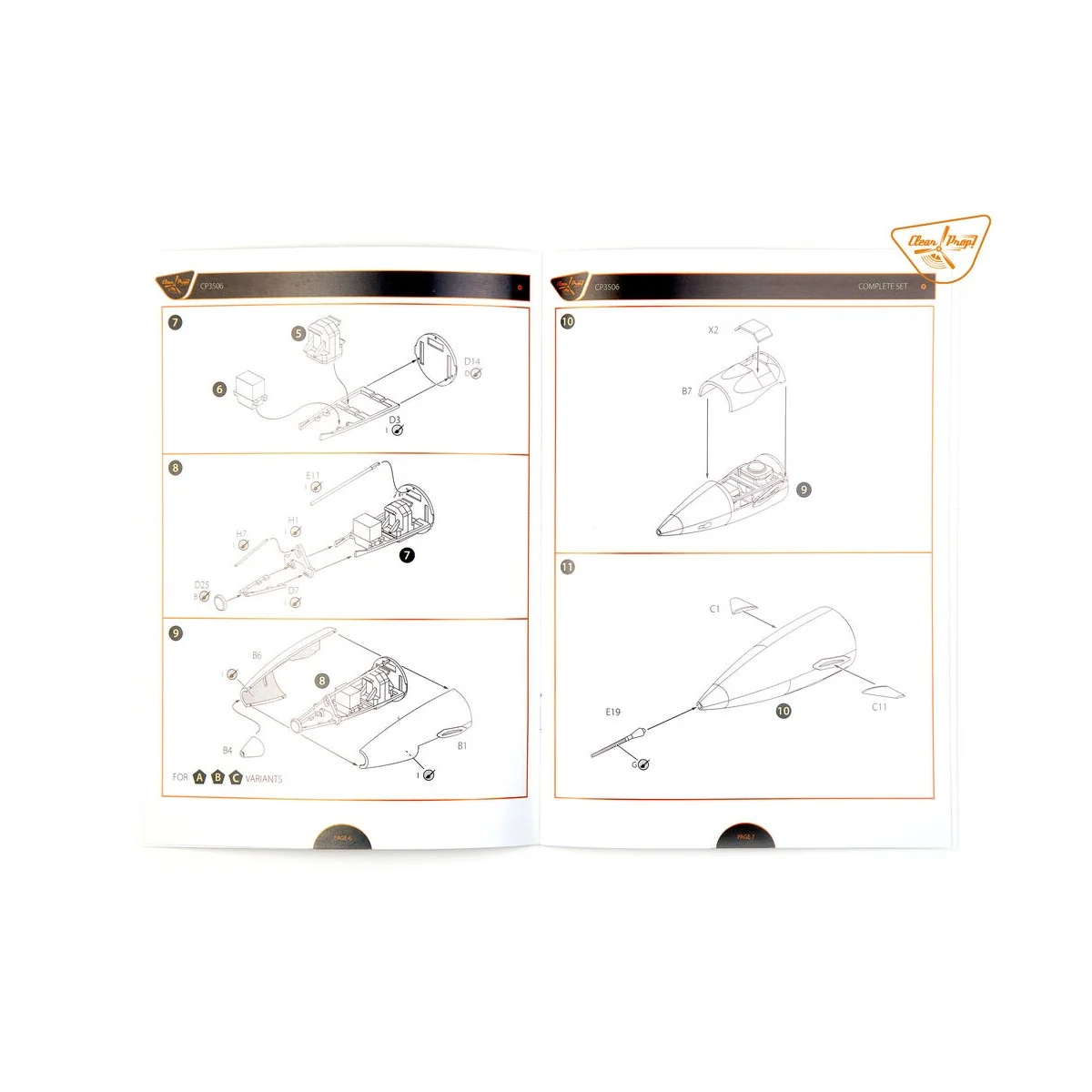 Tu-143 Reys television reconnaissance, 1/35 - Clear Prop Models CP3506