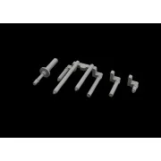 P-38J gun barrels PRINT for TAMIYA, 1/48 - Eduard Accessories 648789