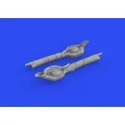 P-38J superchargers PRINT for TAMIYA, 1/48 - Eduard Accessories 648791