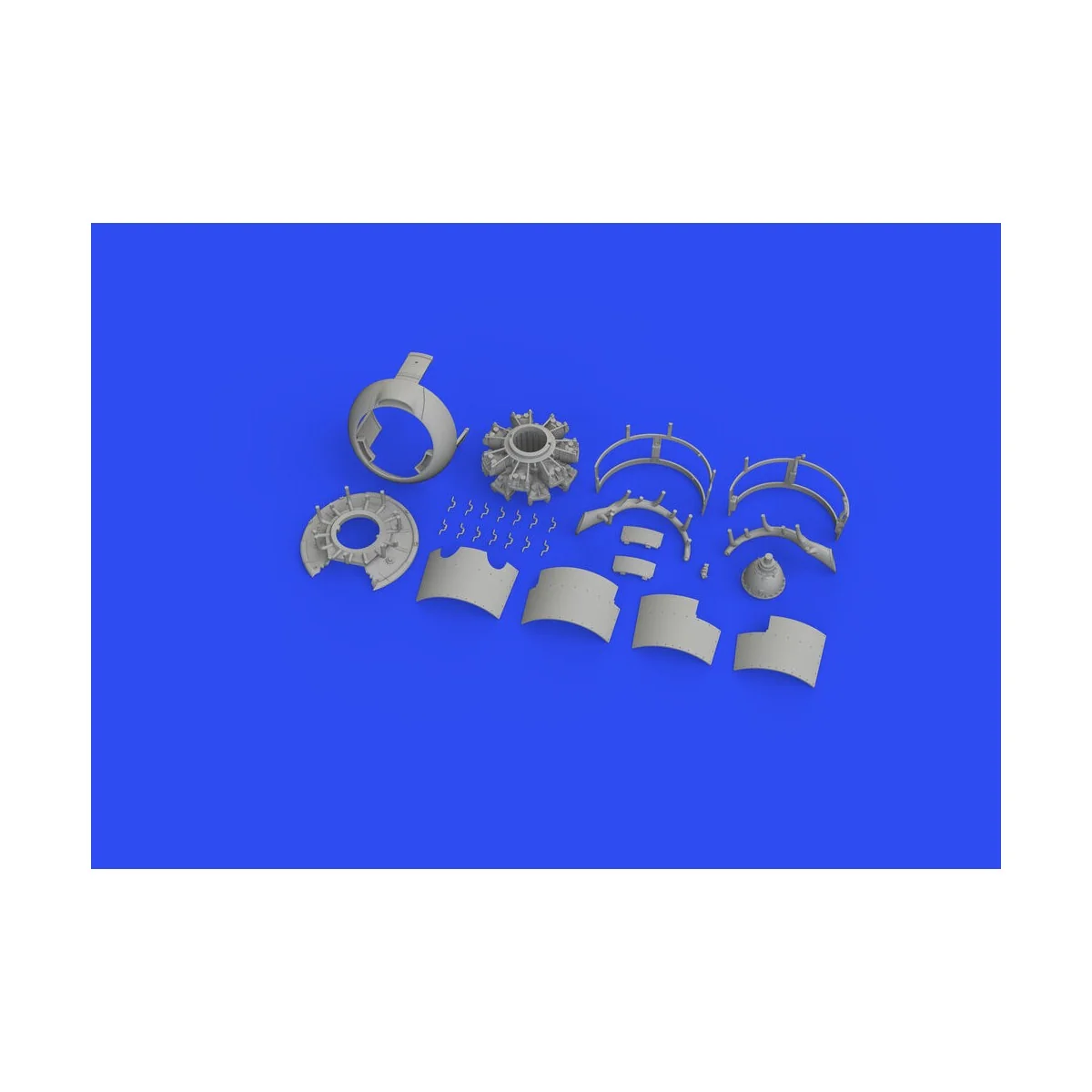 F4F-3 engine early PRINT 1/48 for EDUARD, 1/48 - Eduard Accessories...