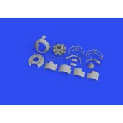 F4F-3 engine early PRINT 1/48 for EDUARD - Eduard Accessories 648792