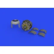 F4F-3 engine early PRINT 1/48 for EDUARD - Eduard Accessories 648792