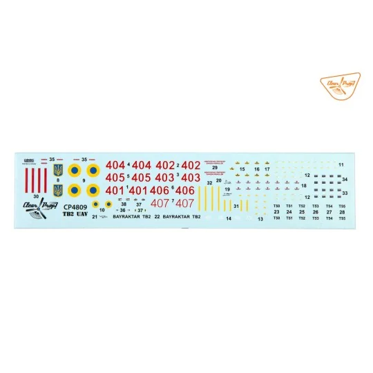 TB.2 UAV, 1/48 - Clear Prop Models CP4809