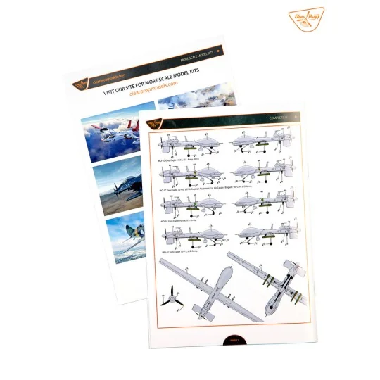 MQ-1C UAV, 1/48 - Clear Prop Models CP4808
