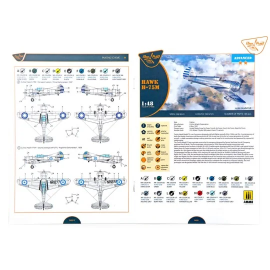 H-75M Hawk, 1/48 - Clear Prop Models CP4806