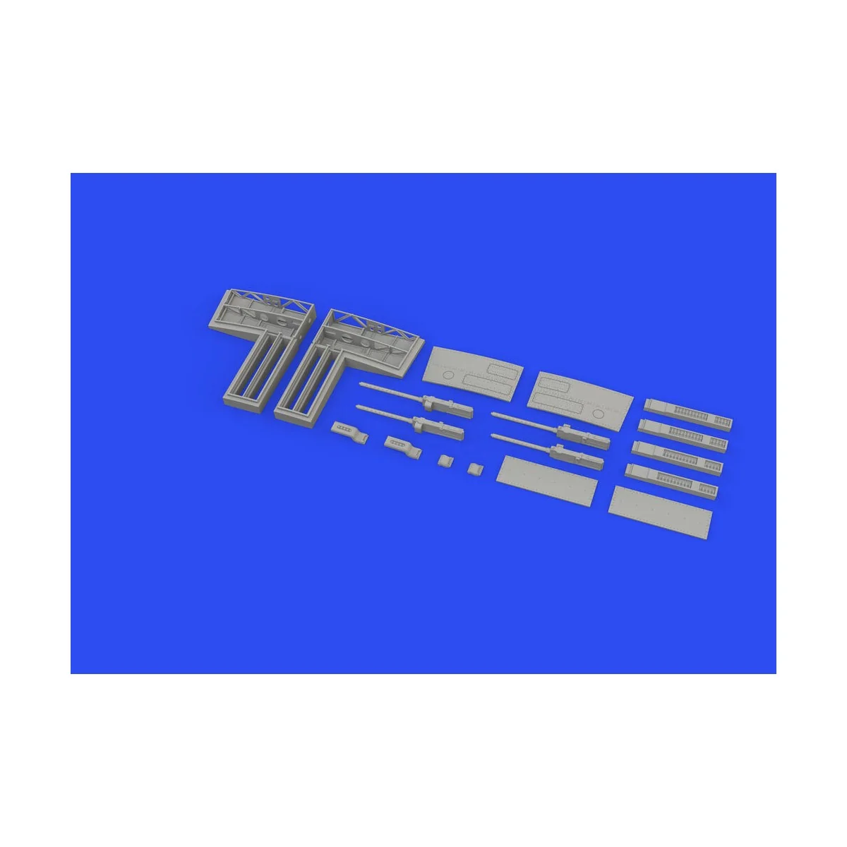 F4F-3 gun bays PRINT for EDUARD, 1/48 - Eduard Accessories 648793