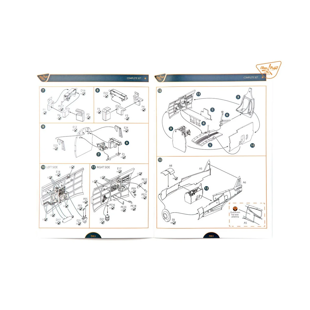 H-75M Hawk, 1/48 - Clear Prop Models CP4806