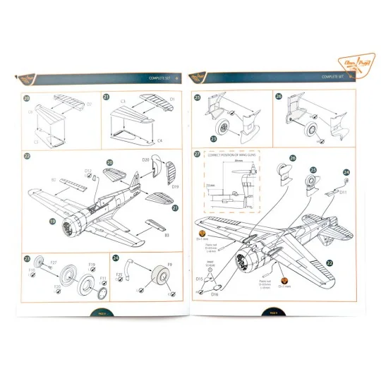 H-75M Hawk, 1/48 - Clear Prop Models CP4806