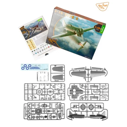 I-16 type 5 (in the sky of China), 1/48 - Clear Prop Models CP4813
