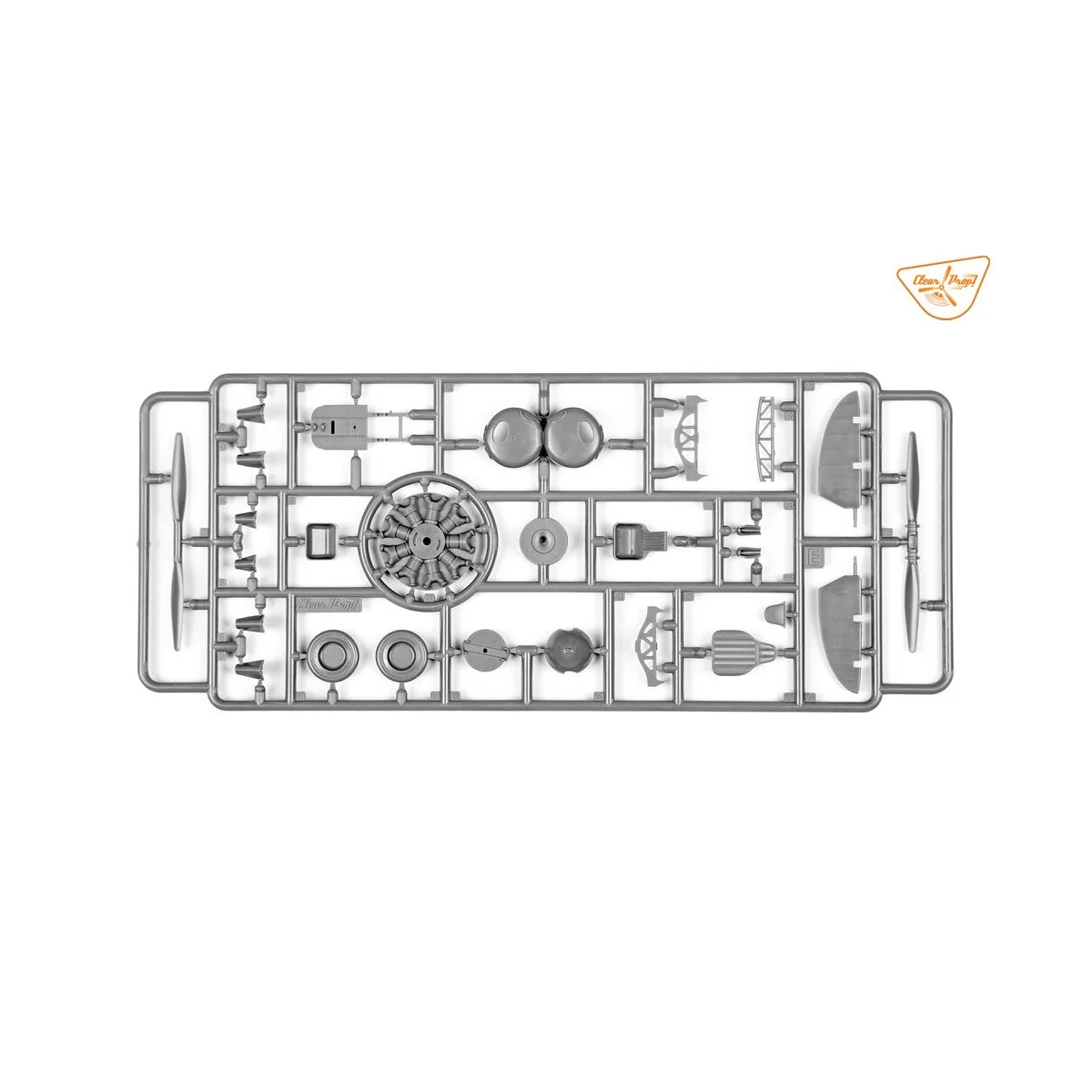 I-16 type 5 (in the sky of China), 1/48 - Clear Prop Models CP4813