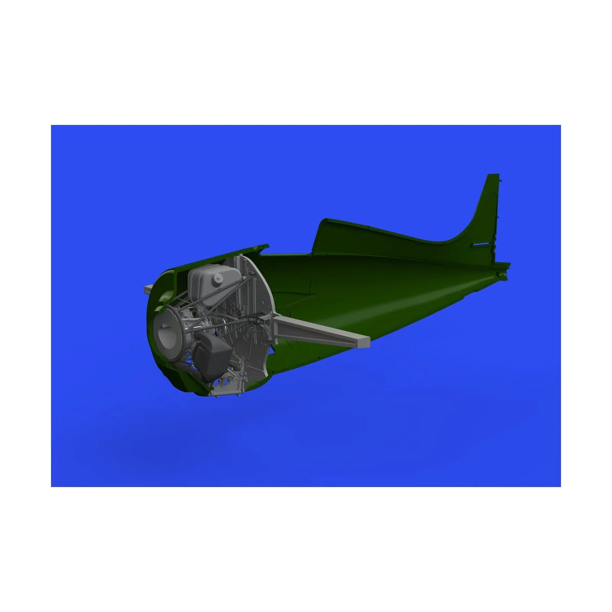 F4F-3 wheel bay PRINT for EDUARD, 1/48 - Eduard Accessories 648795