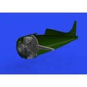 F4F-3 wheel bay PRINT for EDUARD, 1/48 - Eduard Accessories 648795