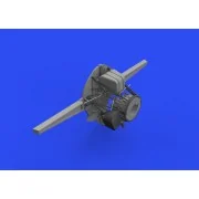 F4F-3 wheel bay PRINT for EDUARD, 1/48 - Eduard Accessories 648795