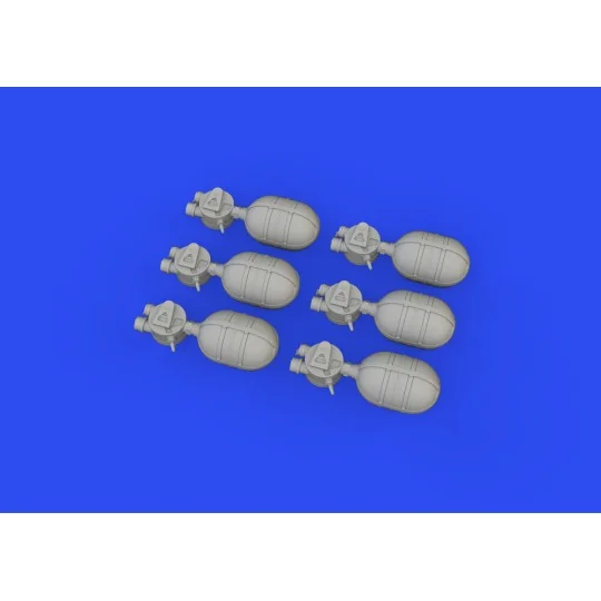 WWII USAAF oxygen cylinder A-4 PRINT - Eduard Accessories 648796