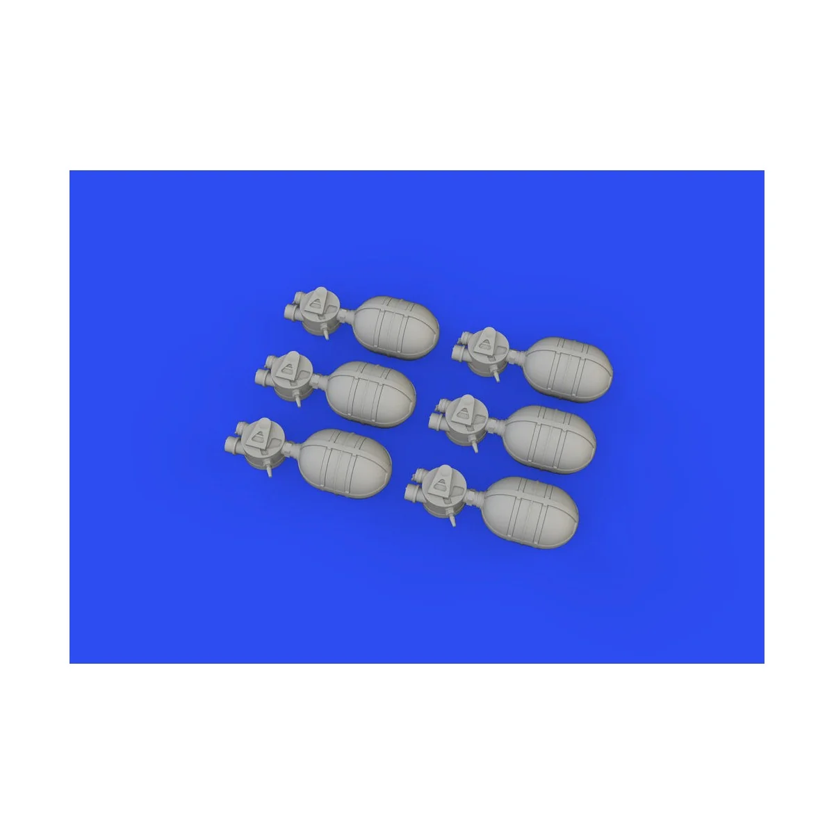 WWII USAAF oxygen cylinder A-4 PRINT, 1/48 - Eduard Accessories 648796