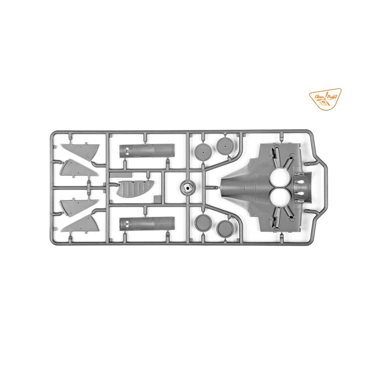 I-16 type 5 (in the sky of Spain early version), 1/48 - Clear Prop ...