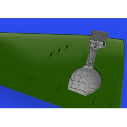 F6F wheel bays PRINT for EDUARD, 1/48 - Eduard Accessories 648798