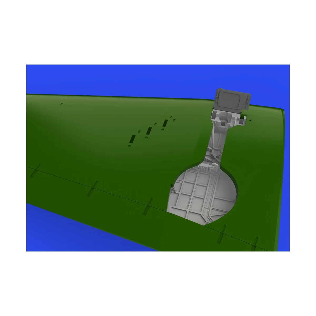 F6F wheel bays PRINT for EDUARD, 1/48 - Eduard Accessories 648798