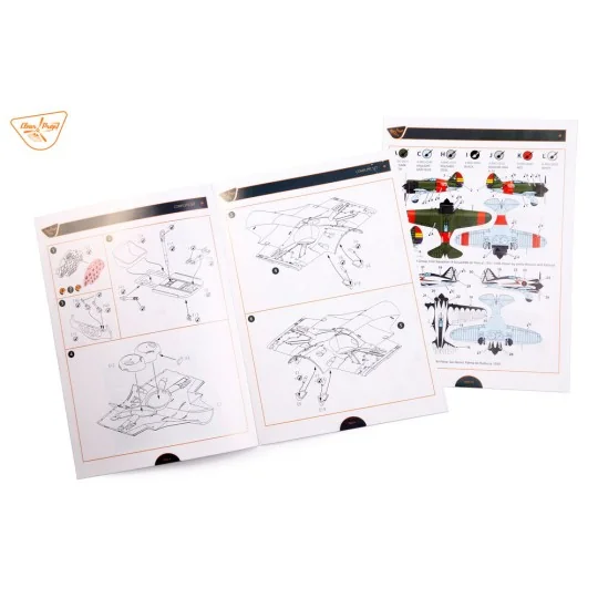 I-16 type 5 (in the sky of Spain late version), 1/48 - Clear Prop M...
