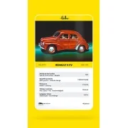 Renault 4 CV, 1/43 - Heller 80174 Renault 4 CV, 1/43 - Heller 80174