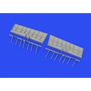 A6M3 Type 32 landing flaps PRINT for EDUARD, 1/48 - Eduard Accessor... A6M3 Type 32 landing flaps PRINT for EDUARD, 1/48 - Eduard Accessor...