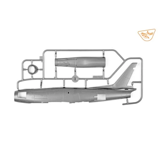 F-86A in Korea early variants, 1/48 - Clear Prop Models CP4825