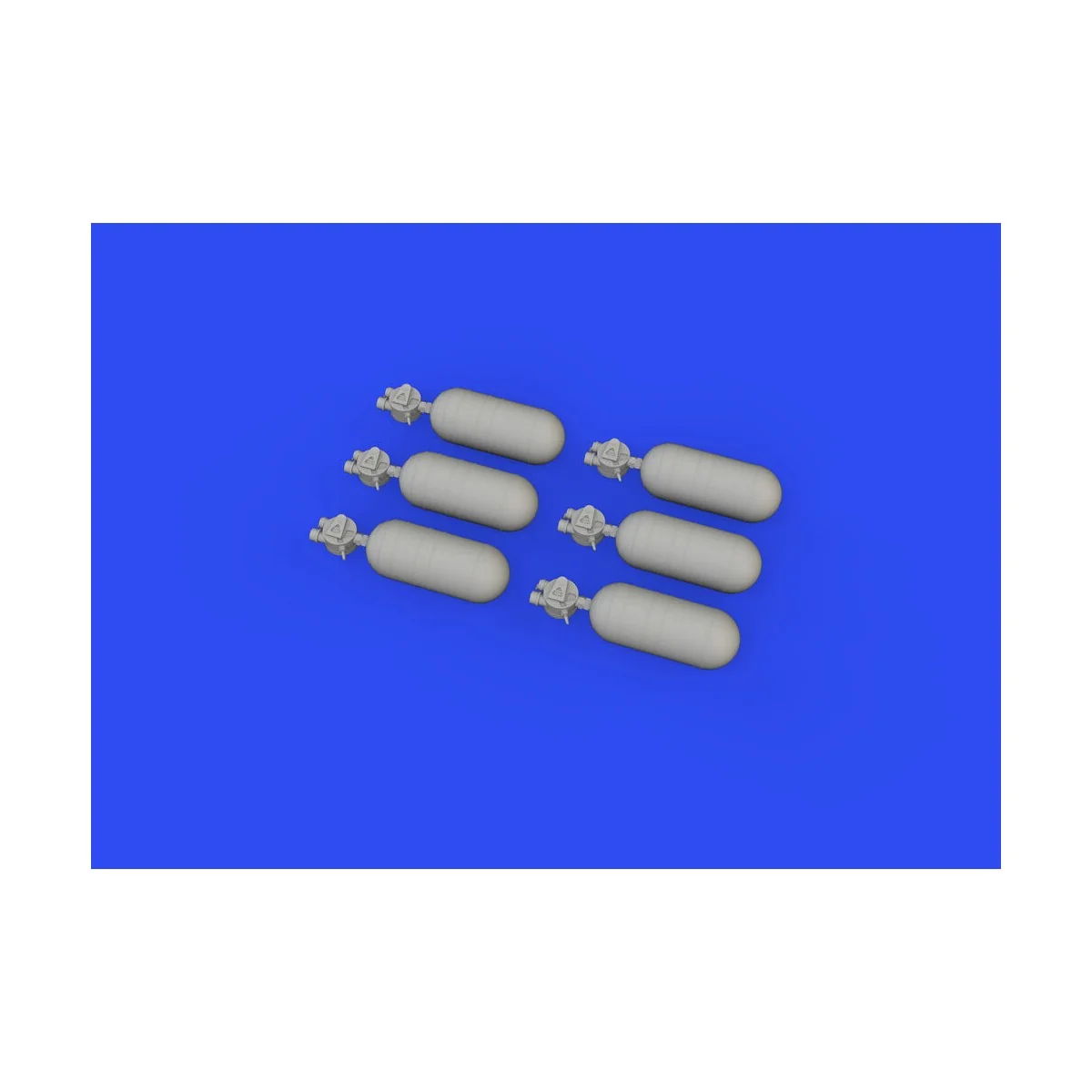 WWII USAAF oxygen cylinder A-6 PRINT for, 1/48 - Eduard Accessories...