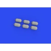 WWII USAAF oxygen tank G-1 PRINT for - Eduard Accessories 648810