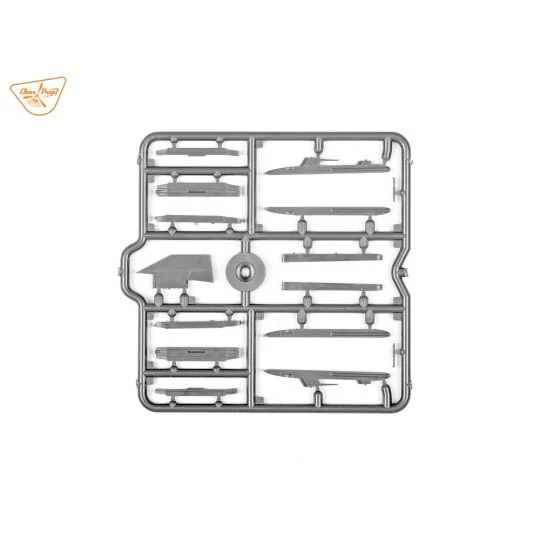 MiG-23 Weapon Set, 1/72 - Clear Prop Accessories CPW7201