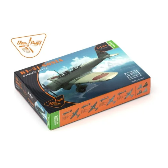 Ki-51 Sonia (2 in box), 1/144 - Clear Prop Models CP144001