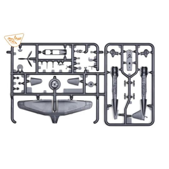 Ki-51 Sonia (2 in box), 1/144 - Clear Prop Models CP144001