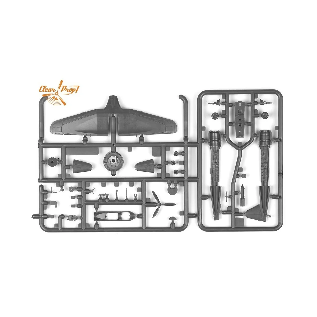 Ki-51 Sonia (2 in box) in foreign service, 1/144 - Clear Prop Model...