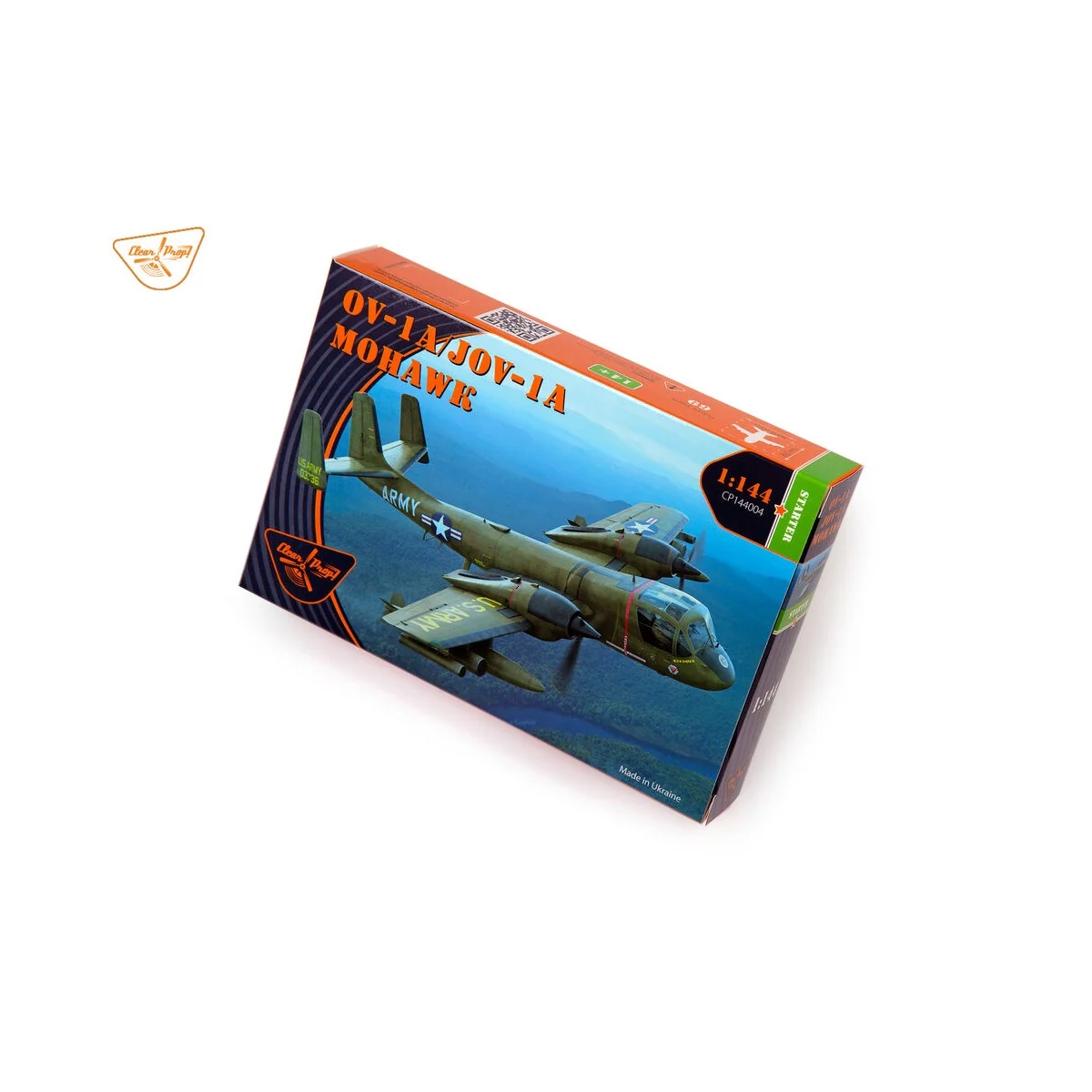 OV-1 A/JOV-1A Mohawk, 1/144 - Clear Prop Models CP144004