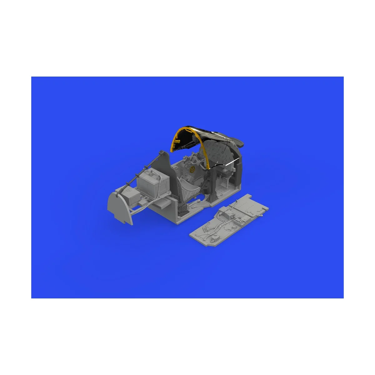 P-38J cockpit PRINT for TAMIYA - Eduard Accessories 648812