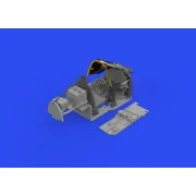P-38J cockpit PRINT for TAMIYA - Eduard Accessories 648812