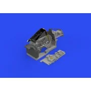 P-38J cockpit PRINT for TAMIYA - Eduard Accessories 648812