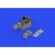 P-38J cockpit PRINT for TAMIYA, 1/48 - Eduard Accessories 648812 P-38J cockpit PRINT for TAMIYA, 1/48 - Eduard Accessories 648812